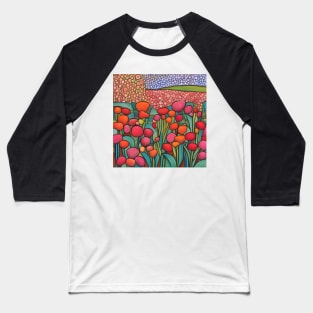 Tulips Baseball T-Shirt